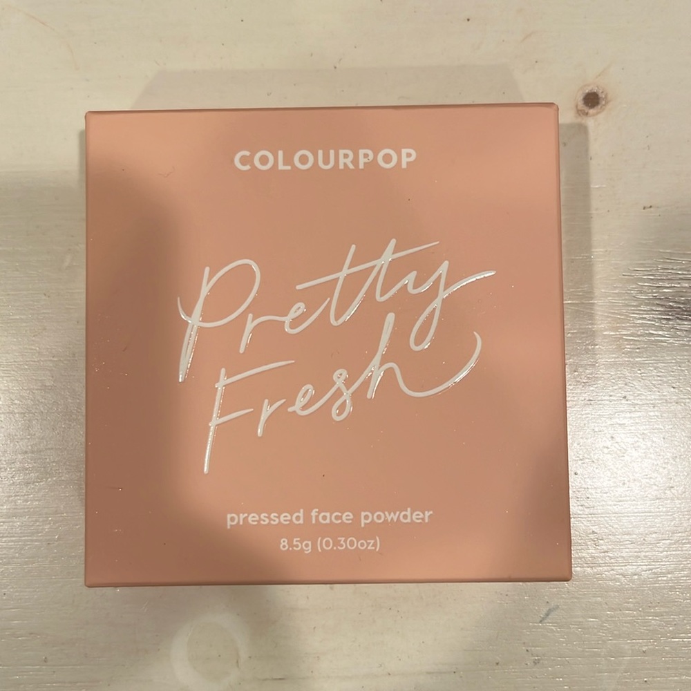Colourpop pressed face powder, brand new and sealed